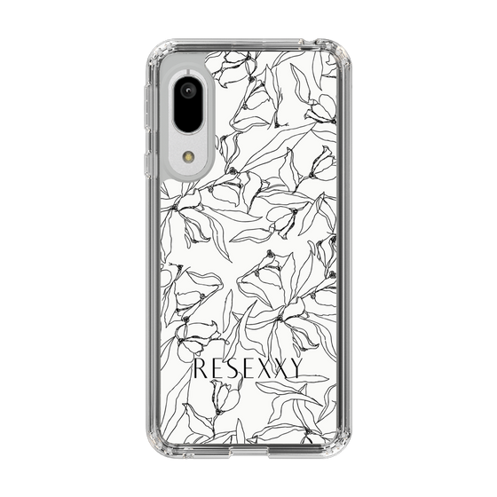 Slim Protection Case［ RESEXXY - Flower - White ］