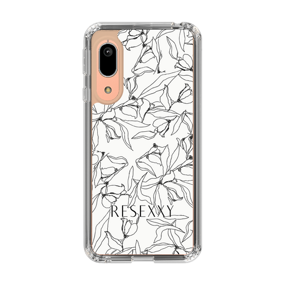 Slim Protection Case［ RESEXXY - Flower - White ］