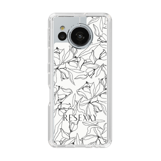 Slim Protection Case［ RESEXXY - Flower - White ］