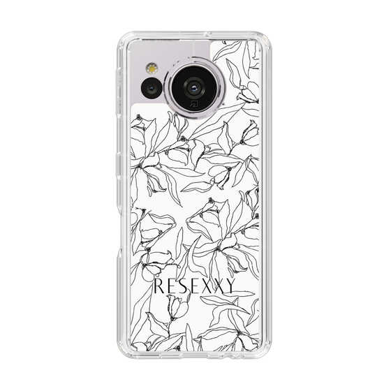 Slim Protection Case［ RESEXXY - Flower - White ］