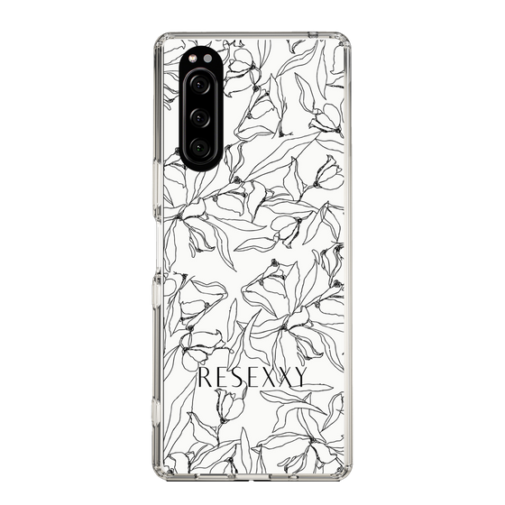 Slim Protection Case［ RESEXXY - Flower - White ］
