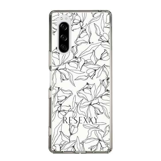 Slim Protection Case［ RESEXXY - Flower - White ］