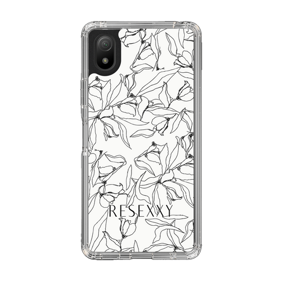 Slim Protection Case［ RESEXXY - Flower - White ］