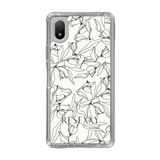 Slim Protection Case［ RESEXXY - Flower - White ］