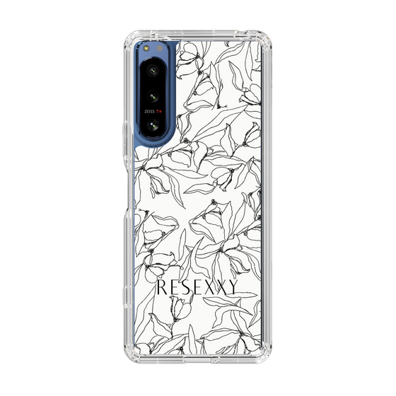 Slim Protection Case［ RESEXXY - Flower - White ］