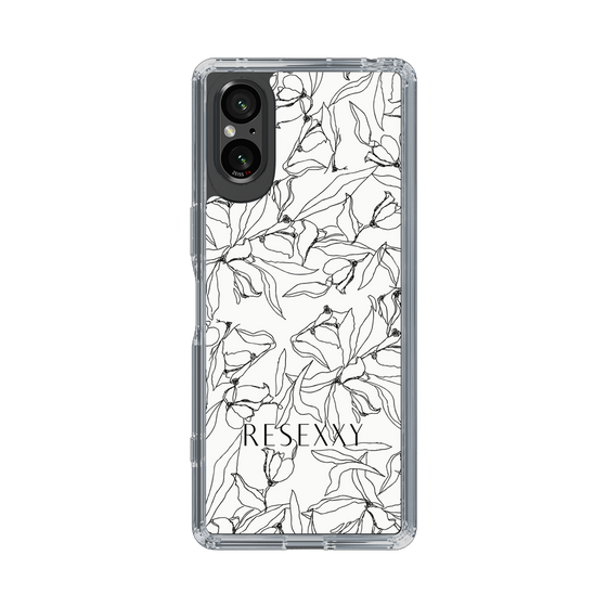 Slim Protection Case［ RESEXXY - Flower - White ］