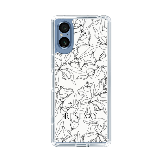 Slim Protection Case［ RESEXXY - Flower - White ］