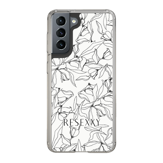 Slim Protection Case［ RESEXXY - Flower - White ］