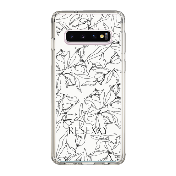 Slim Protection Case［ RESEXXY - Flower - White ］