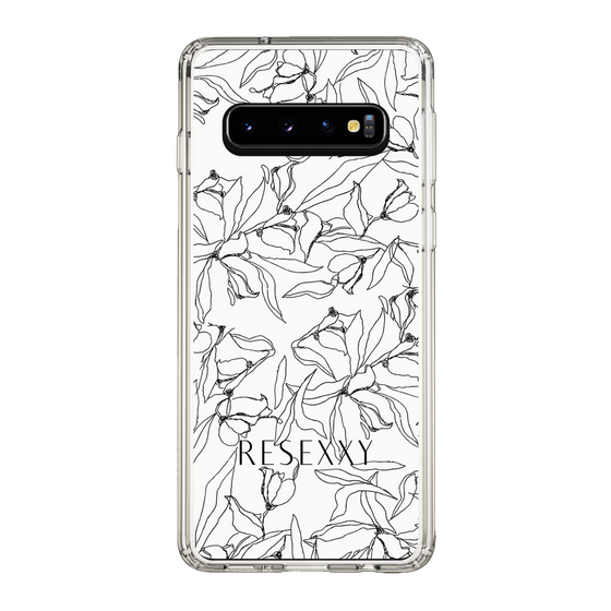 Slim Protection Case［ RESEXXY - Flower - White ］