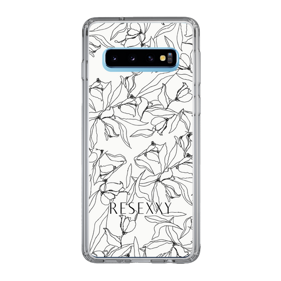 Slim Protection Case［ RESEXXY - Flower - White ］