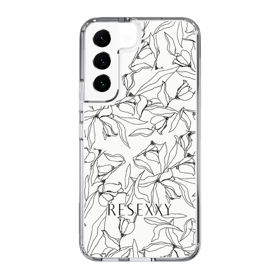 Slim Protection Case［ RESEXXY - Flower - White ］