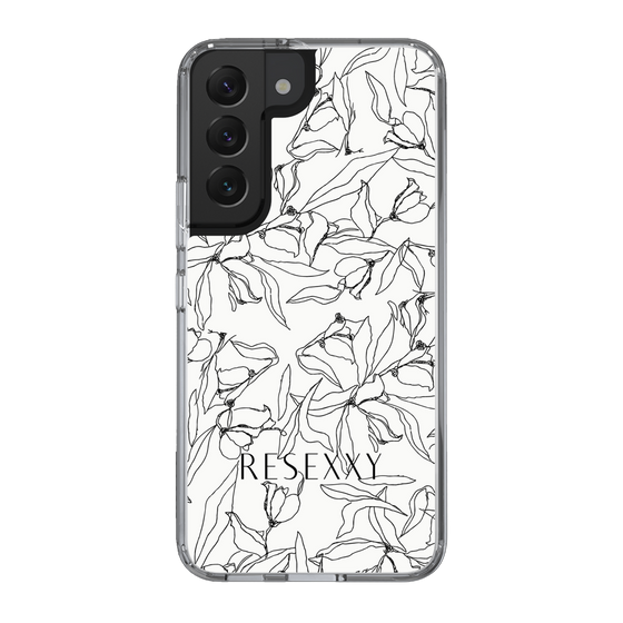 Slim Protection Case［ RESEXXY - Flower - White ］