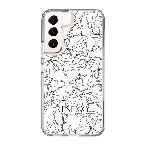 Slim Protection Case［ RESEXXY - Flower - White ］