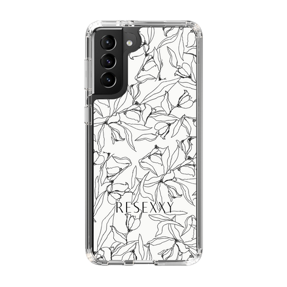 Slim Protection Case［ RESEXXY - Flower - White ］
