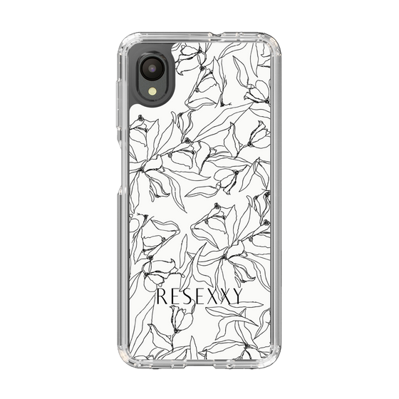 Slim Protection Case［ RESEXXY - Flower - White ］