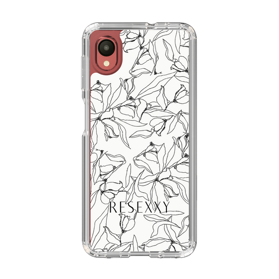 Slim Protection Case［ RESEXXY - Flower - White ］