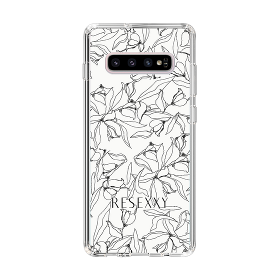 Slim Protection Case［ RESEXXY - Flower - White ］