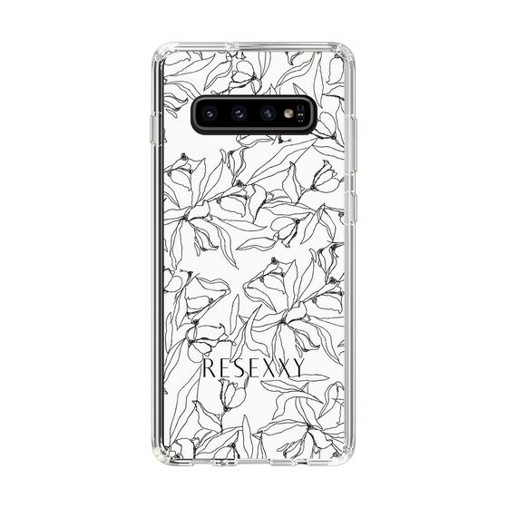 Slim Protection Case［ RESEXXY - Flower - White ］