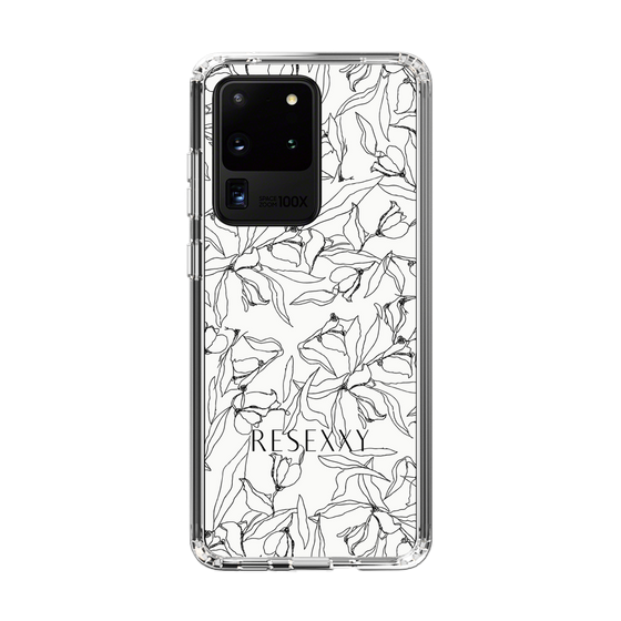 Slim Protection Case［ RESEXXY - Flower - White ］
