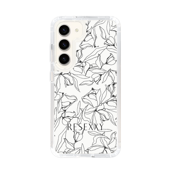 Slim Protection Case［ RESEXXY - Flower - White ］