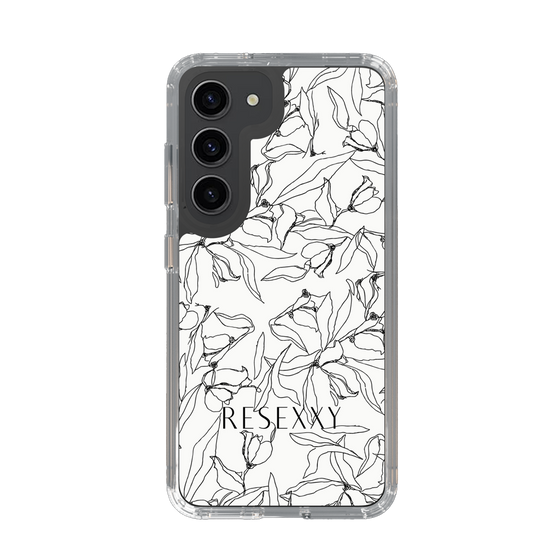 Slim Protection Case［ RESEXXY - Flower - White ］