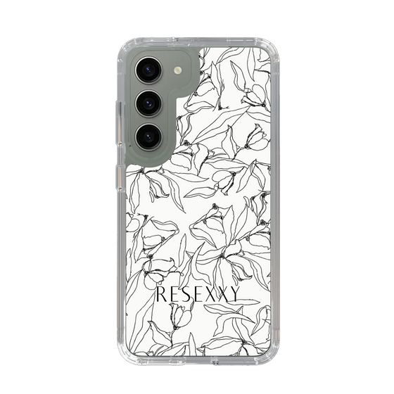 Slim Protection Case［ RESEXXY - Flower - White ］