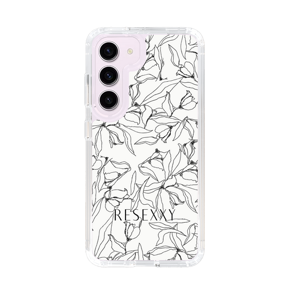 Slim Protection Case［ RESEXXY - Flower - White ］
