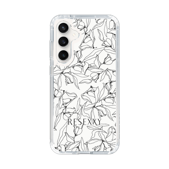 Slim Protection Case［ RESEXXY - Flower - White ］