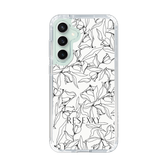 Slim Protection Case［ RESEXXY - Flower - White ］