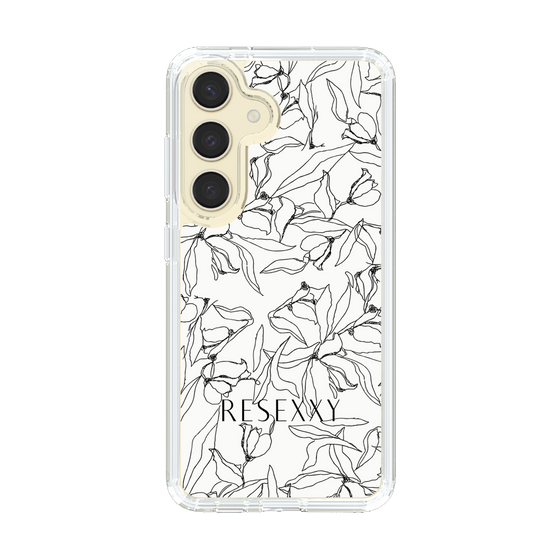Slim Protection Case［ RESEXXY - Flower - White ］