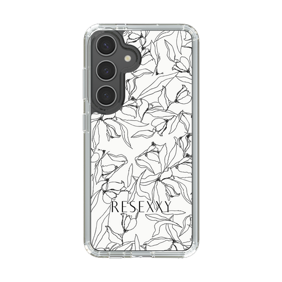 Slim Protection Case［ RESEXXY - Flower - White ］