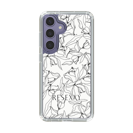 Slim Protection Case［ RESEXXY - Flower - White ］