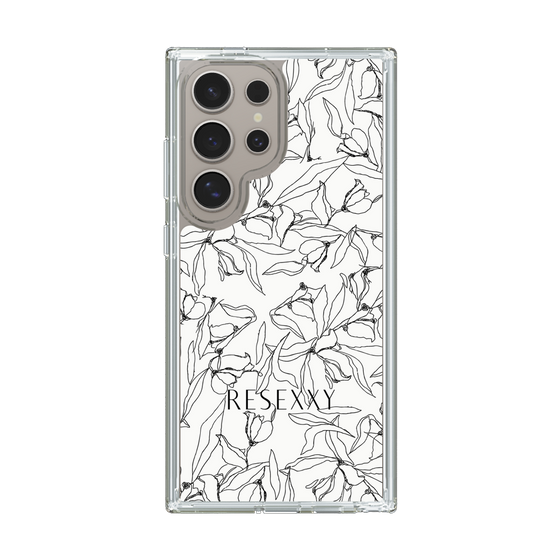 Slim Protection Case［ RESEXXY - Flower - White ］
