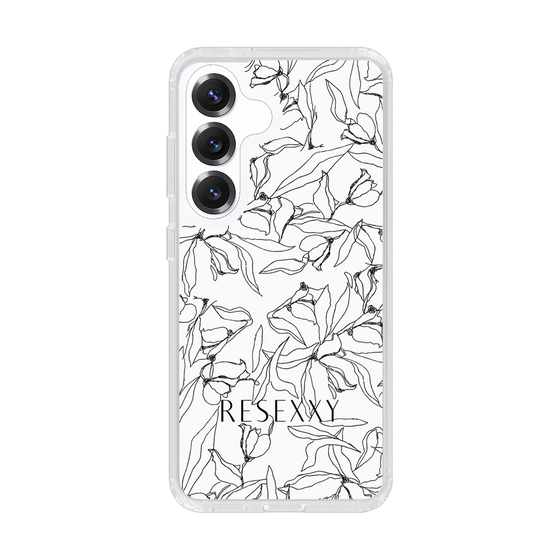 Slim Protection Case［ RESEXXY - Flower - White ］