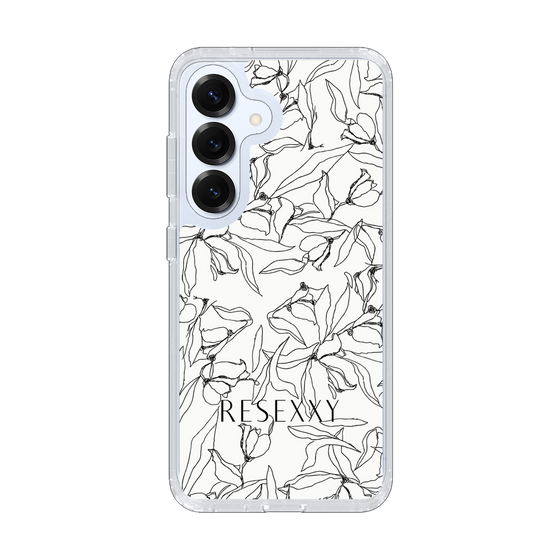 Slim Protection Case［ RESEXXY - Flower - White ］