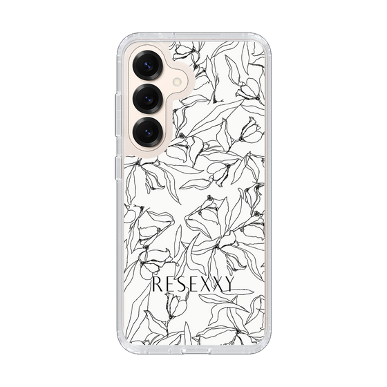 Slim Protection Case［ RESEXXY - Flower - White ］