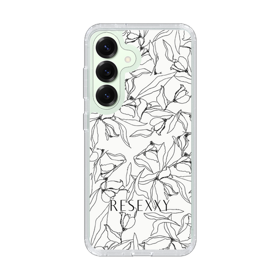 Slim Protection Case［ RESEXXY - Flower - White ］