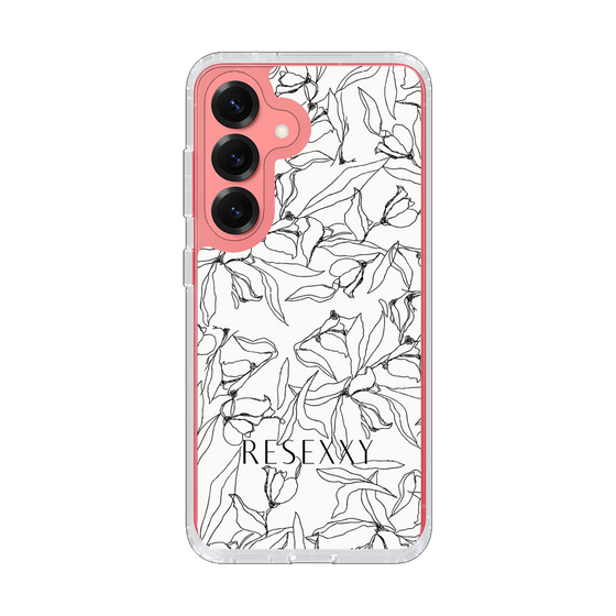 Slim Protection Case［ RESEXXY - Flower - White ］