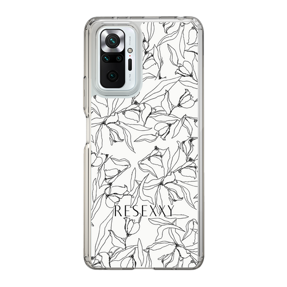 Slim Protection Case［ RESEXXY - Flower - White ］