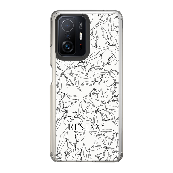Slim Protection Case［ RESEXXY - Flower - White ］