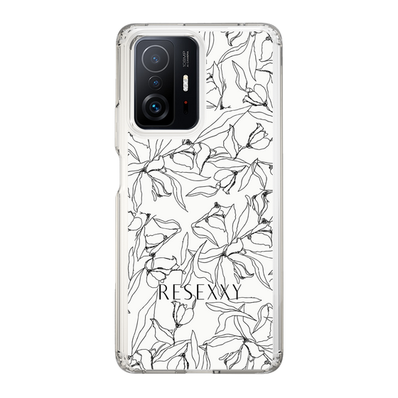 Slim Protection Case［ RESEXXY - Flower - White ］