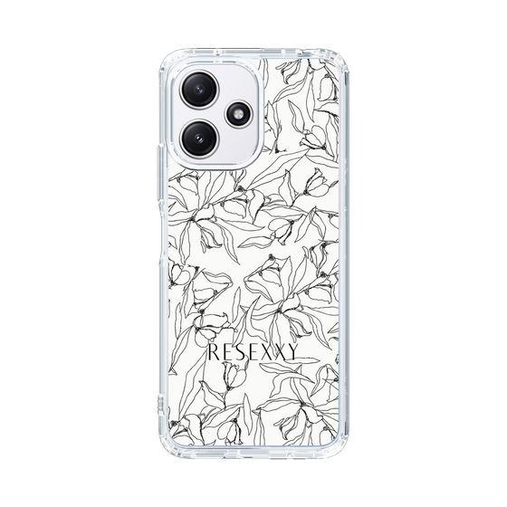 Slim Protection Case［ RESEXXY - Flower - White ］
