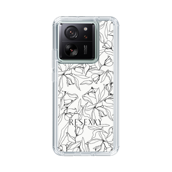 Slim Protection Case［ RESEXXY - Flower - White ］
