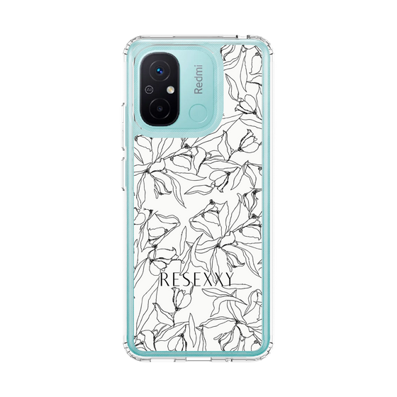Slim Protection Case［ RESEXXY - Flower - White ］