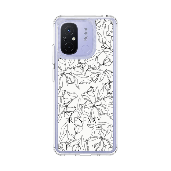 Slim Protection Case［ RESEXXY - Flower - White ］
