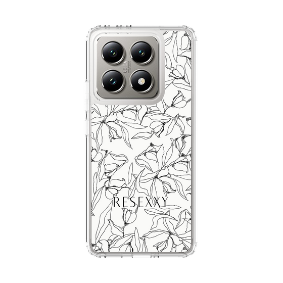 Slim Protection Case［ RESEXXY - Flower - White ］