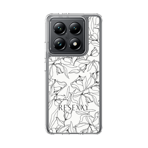 Slim Protection Case［ RESEXXY - Flower - White ］