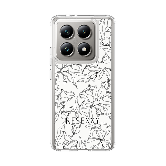 Slim Protection Case［ RESEXXY - Flower - White ］