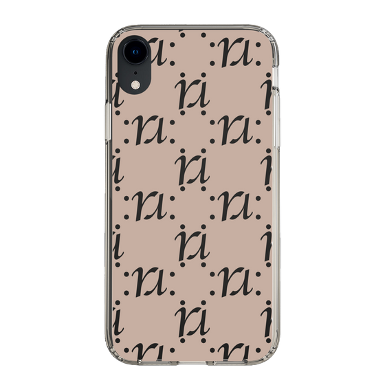 Slim Protection Case［ RESEXXY - Monogram - Beige ］